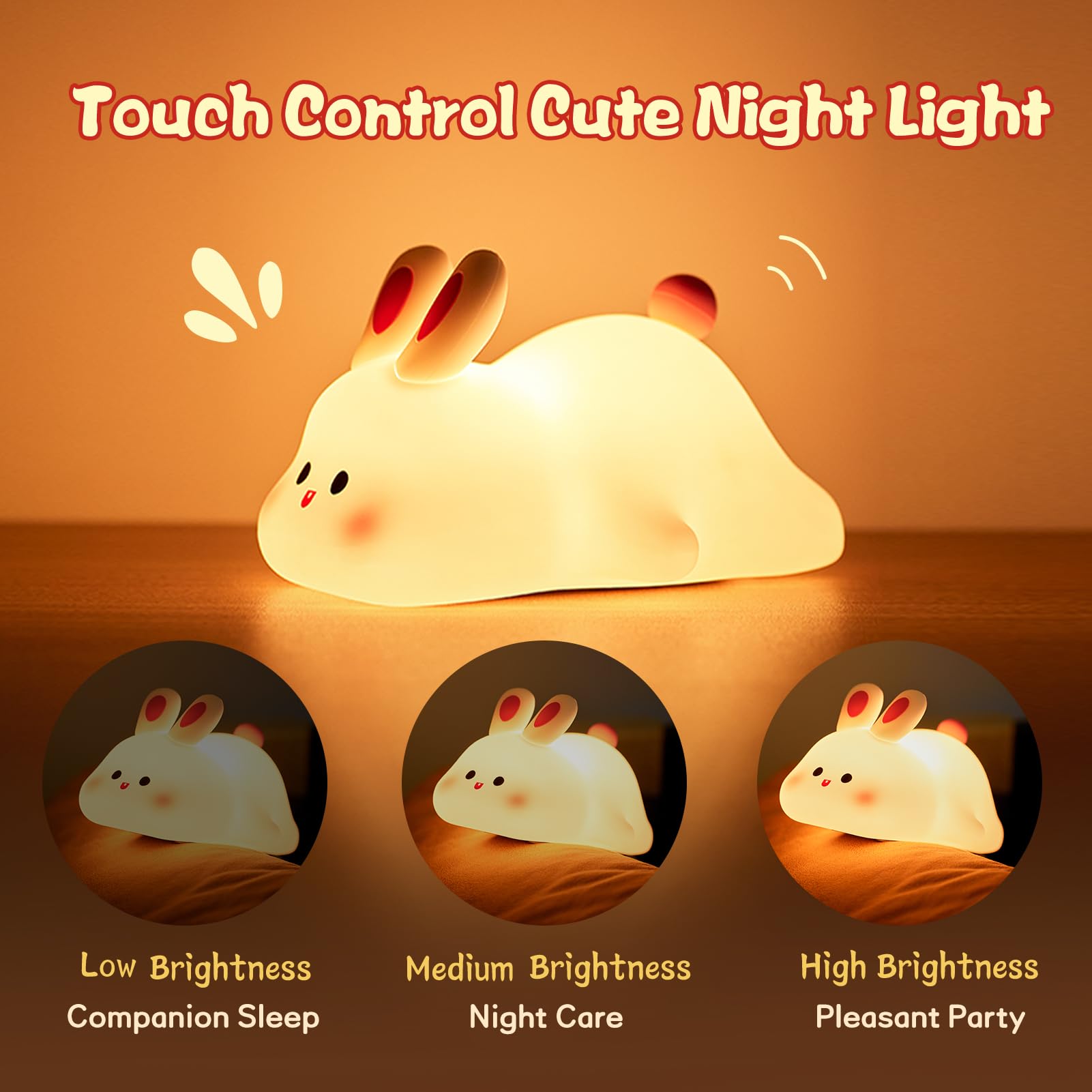 GLOWTRIX Rabbit Night Light