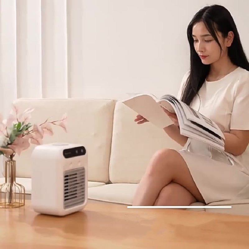 GLOWTRIX Portable Air Cooler Fan - Water Cooling Air Conditioner for Room, Office & Car